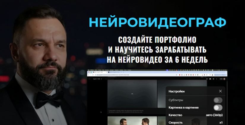 Константин Крестинин - Нейровидеограф. Тариф Специалист