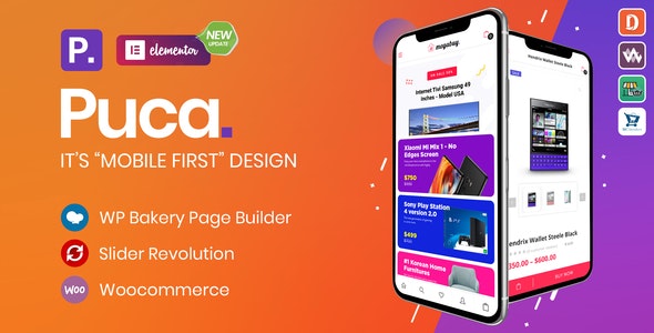 Puca v2.0.0 RUS / WP - премиум тема для интернет-магазина WooCommerce [ThemeForest]