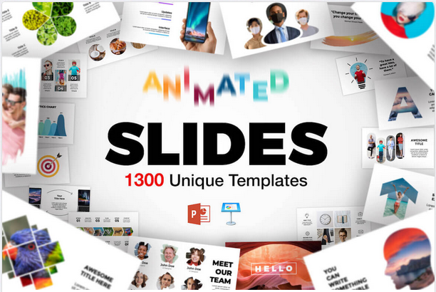 Powerpoint - 1300 Шаблонов Презентаций для PowerPoint & Keynote