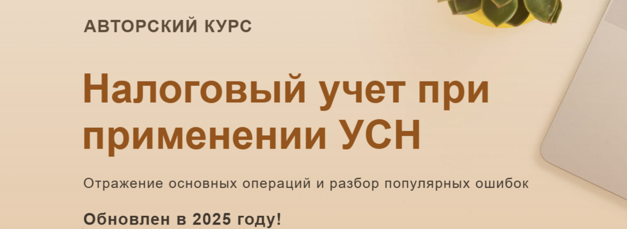 учетбеззабот / Ольга Шулова, Валентина Власенко - Налоговый учет при применении УСН 2025 Конспект