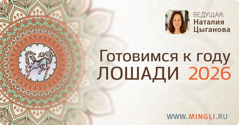 Наталья Цыганова - Готовимся к году Огненной Лошади